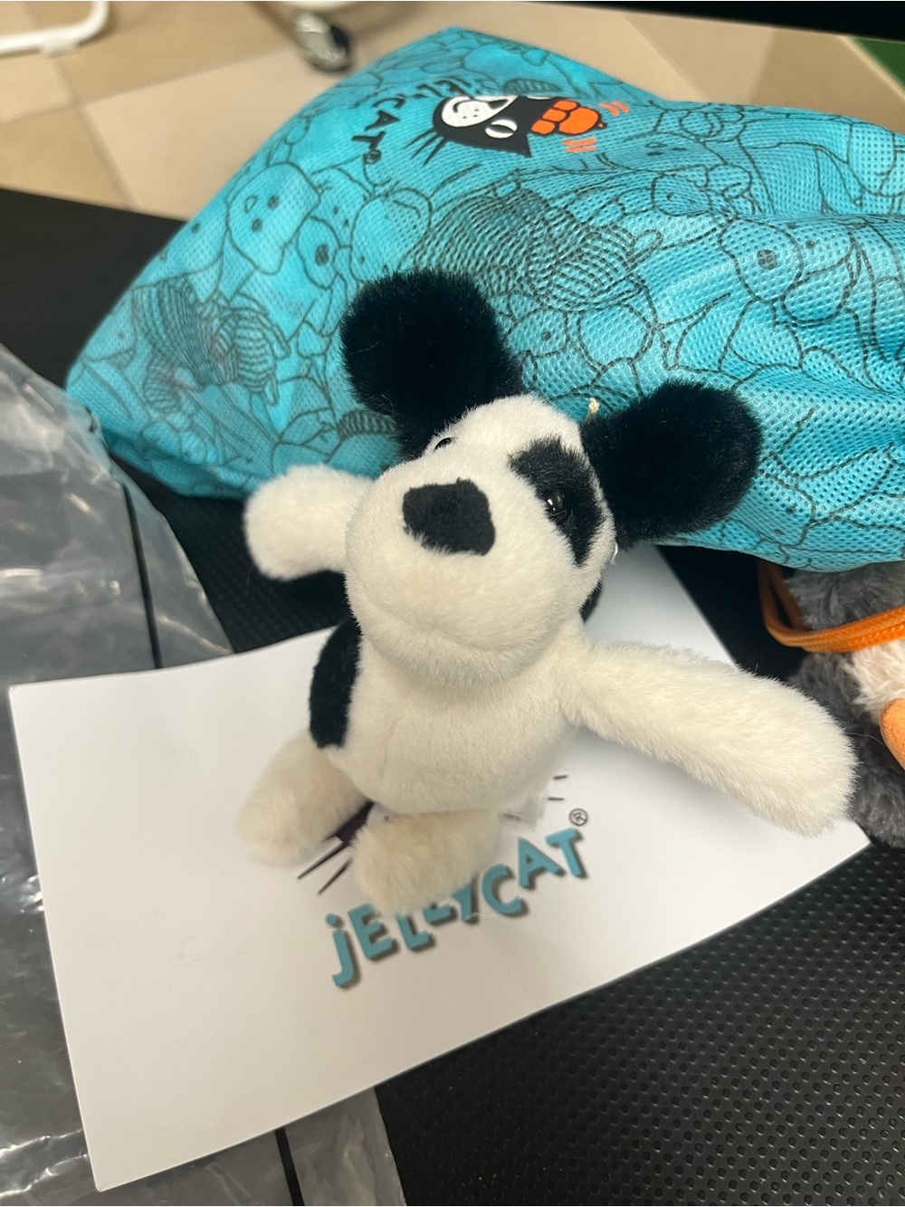 Jellycat Bashful Puppy Decoration Ornament Cute Plush Keychain